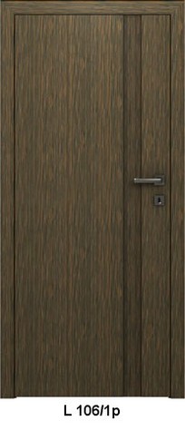 Drzwi wewnetrzne fornirowane bezprzylgowe